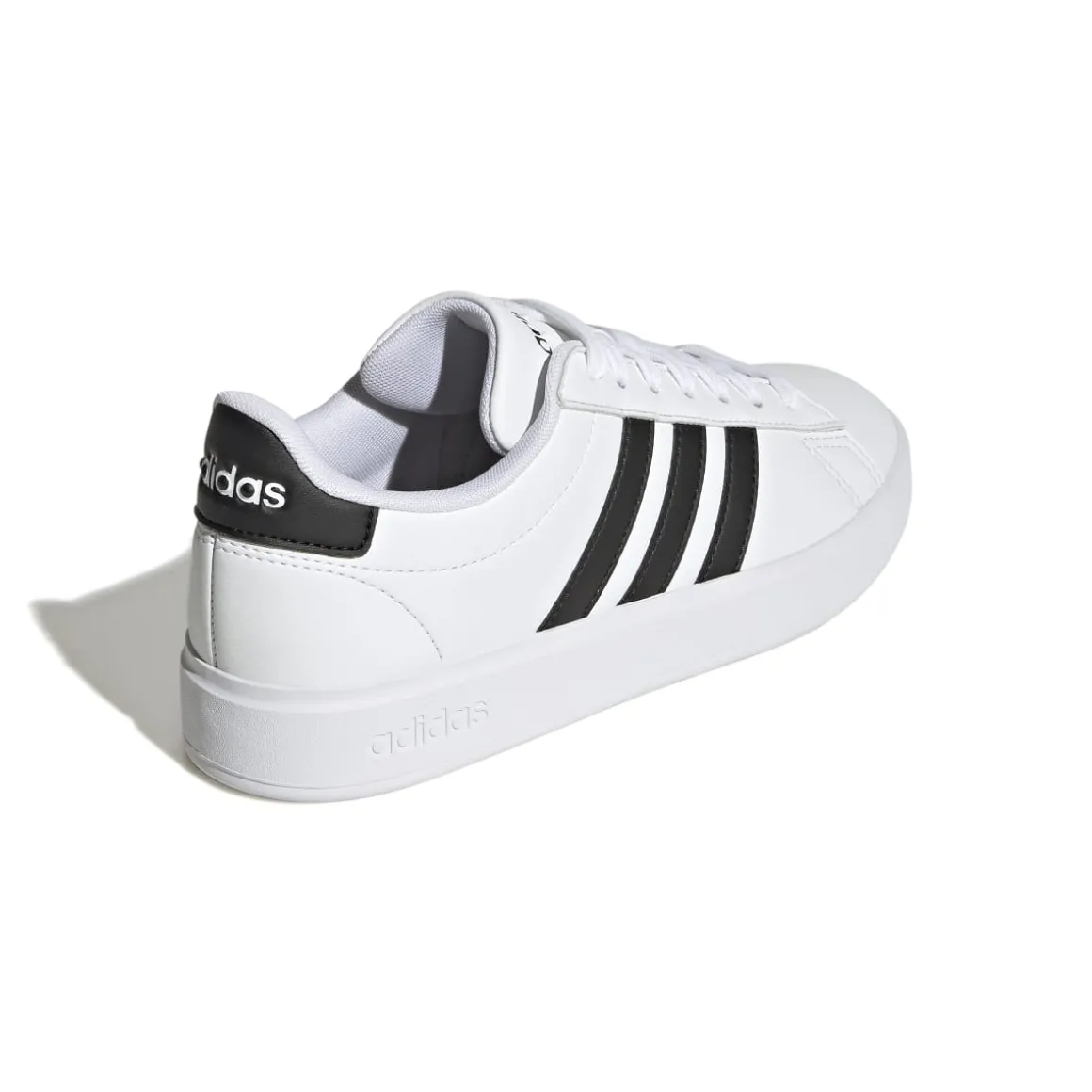 Sneakers casual da donna bianche con logo adidas Grand Court
