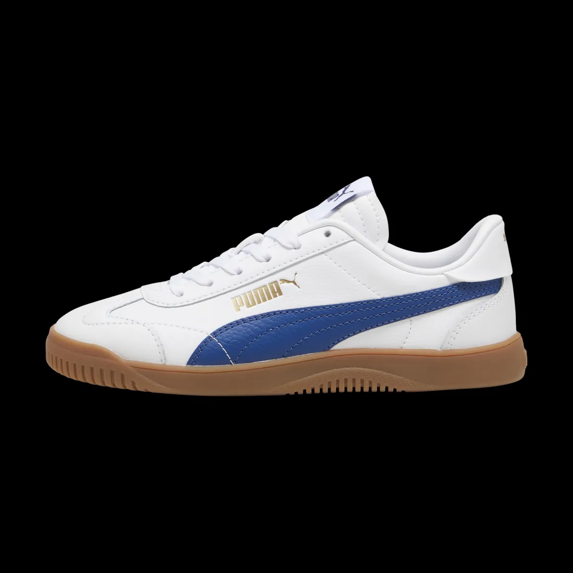 Sneakers casual da ragazzo bianche e blu Puma Club 5v5