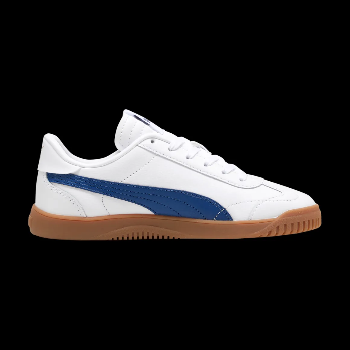 Sneakers casual da ragazzo bianche e blu Puma Club 5v5