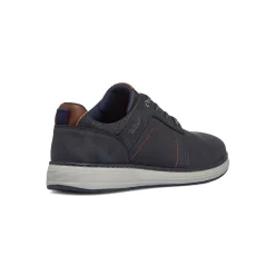 Sneakers casual da uomo blu con logo Glams