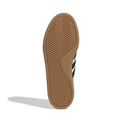 Sneakers casual da uomo bianche e nere con logo adidas Grand Court 2.0