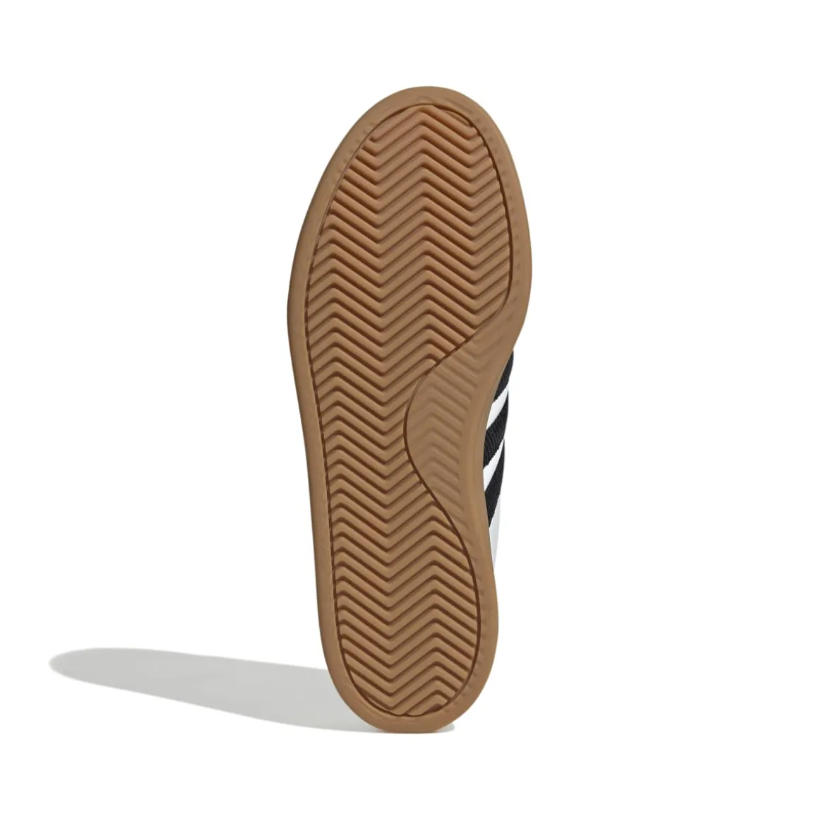 Sneakers casual da uomo bianche e nere con logo adidas Grand Court 2.0