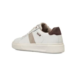 Sneakers casual da uomo bianche off white con logo Glams