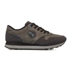 Sneakers casual da uomo grigie con dettagli antracite Carrera Jeans