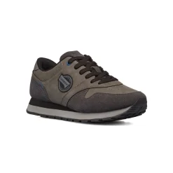 Sneakers casual da uomo grigie con dettagli antracite Carrera Jeans