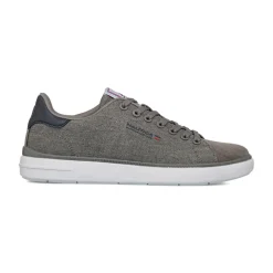 Sneakers casual grigie in tessuto da Uomo con logo Nautica