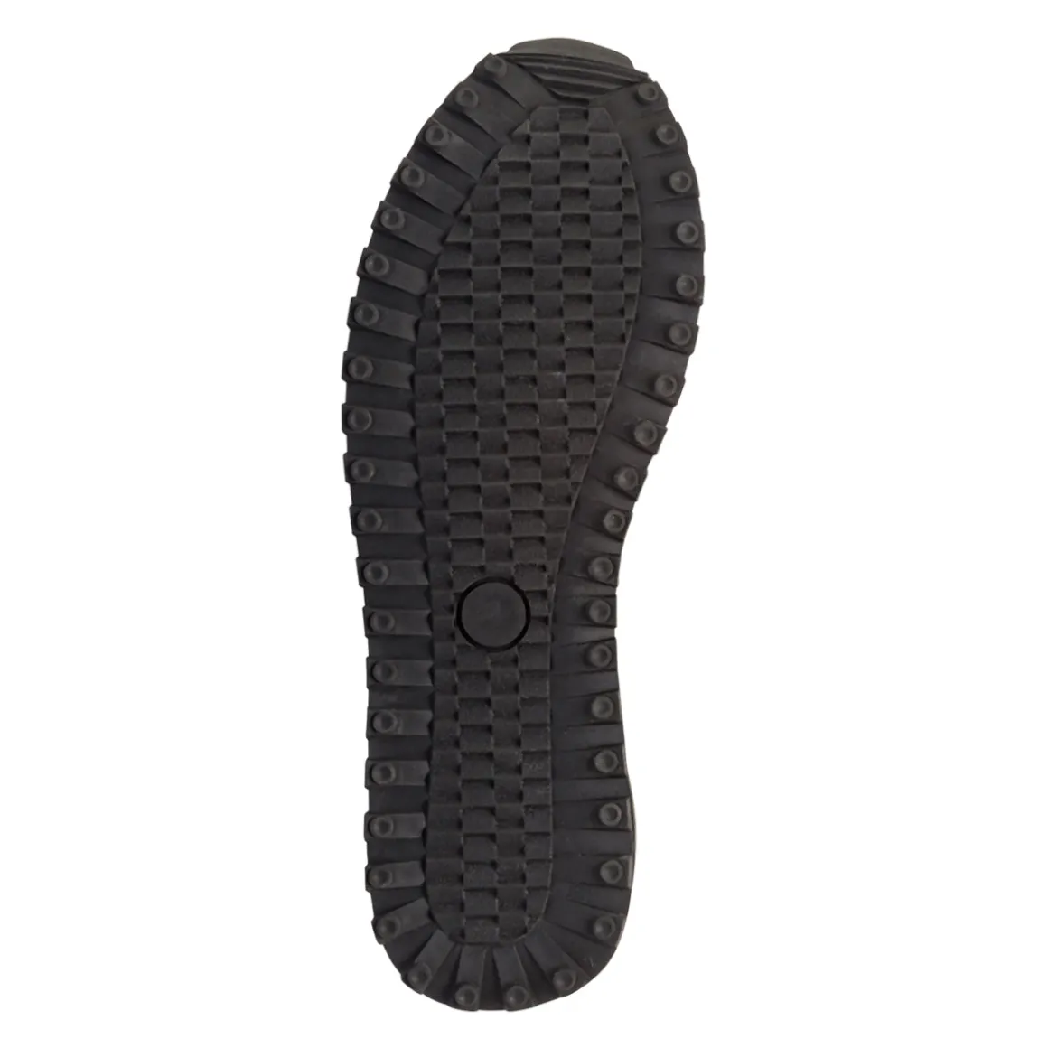 Sneakers casual verde militare da uomo con logo laterale Gas