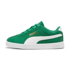 Sneakers casual verdi da bambino effetto scamosciato Puma Club II