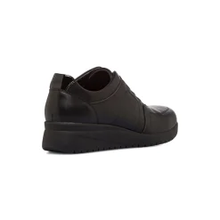 Sneakers comfort nere da Donna con lacci P Soft