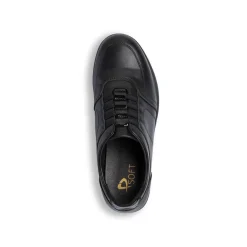 Sneakers comfort nere da Donna con lacci P Soft