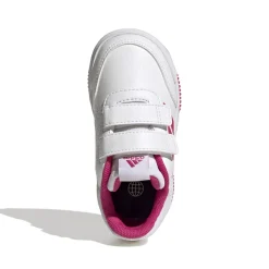 Sneakers da bambina bianche e fucsia con logo adidas Tensaur Sport 2.0 CF I