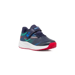 Sneakers da bambina blu con glitter Joma