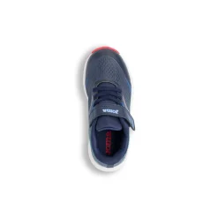 Sneakers da bambina blu con glitter Joma