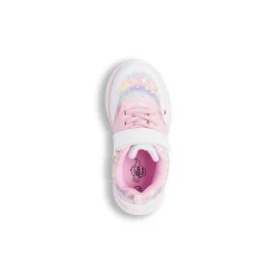 Sneakers da bambina multicolore con stampe e luci nella suola Le Scarpe di Alice