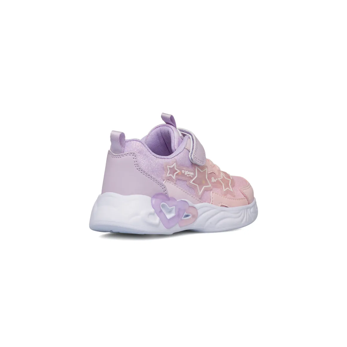 Sneakers da bambina rosa e lilla con luci Le Scarpe di Alice