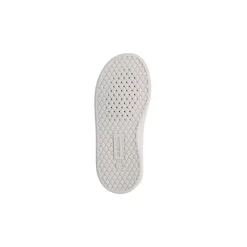 Sneakers da bambino bianche con strappi in velcro e dettagli blu Geox