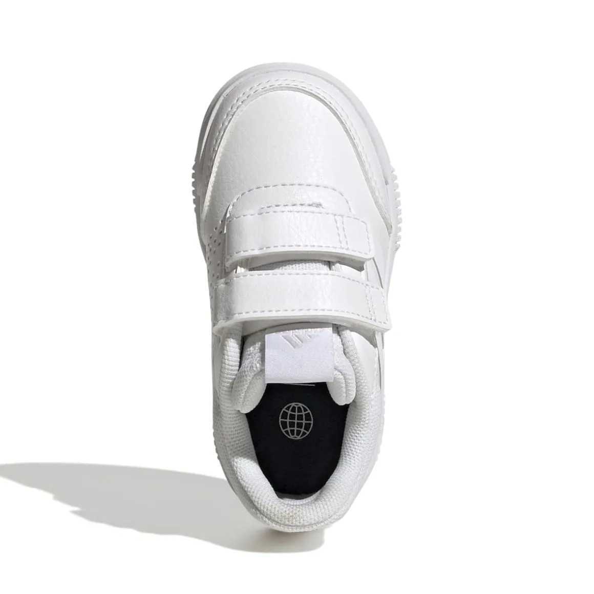 Sneakers da bambino bianche e grigie con logo adidas Tensaur Sport 2.0 CF I