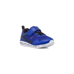 Sneakers da bambino blu con luci Champion Wave 2