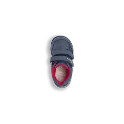 Sneakers da bambino blu con stella e chiusura a strappo in velcro Chicco