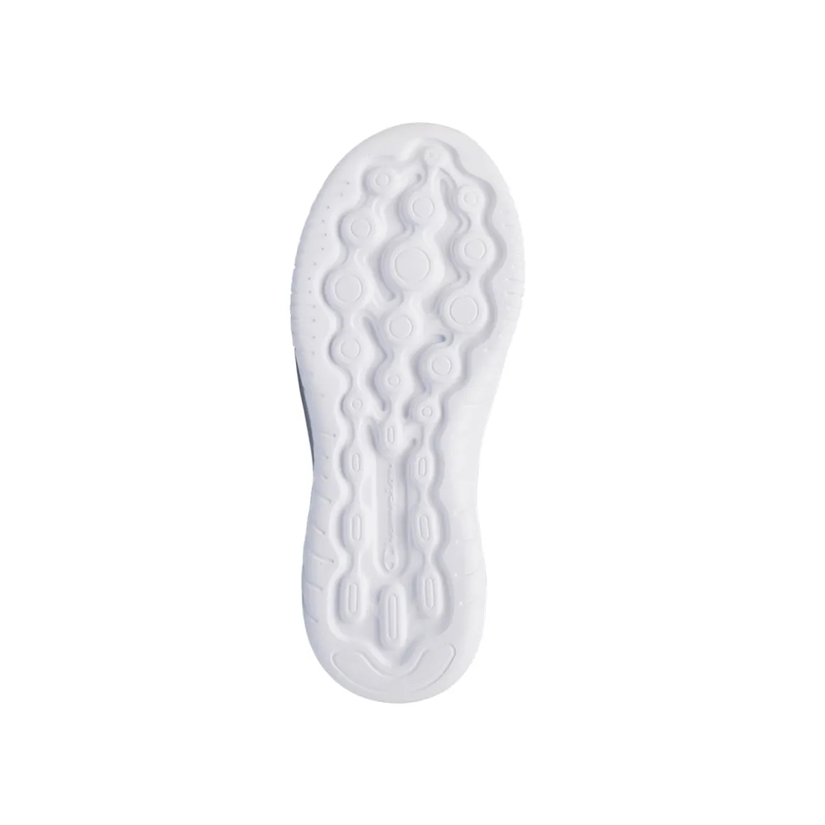Sneakers da bambino blu con logo Champion Softy Evolve