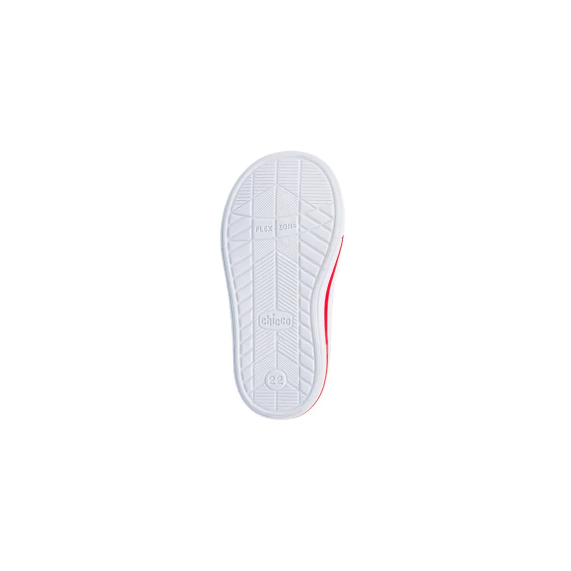 Sneakers da bambino blu in tela con stampa ragnatela e strappi in velcro Chicco