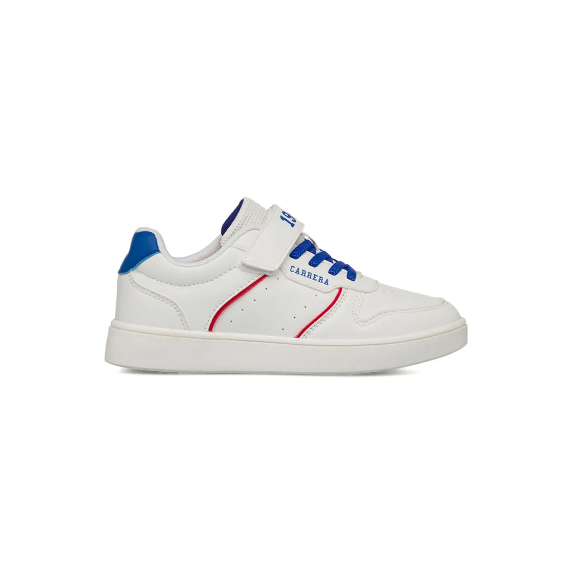 Sneakers da Bambino e Ragazzo Bianche con dettagli a contrasto Carrera