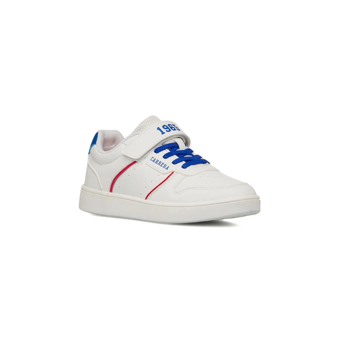 Sneakers da Bambino e Ragazzo Bianche con dettagli a contrasto Carrera