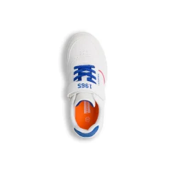 Sneakers da Bambino e Ragazzo Bianche con dettagli a contrasto Carrera