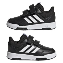 Sneakers da bambino nere con dettagli bianchi adidas Tensaur Sport 2.0