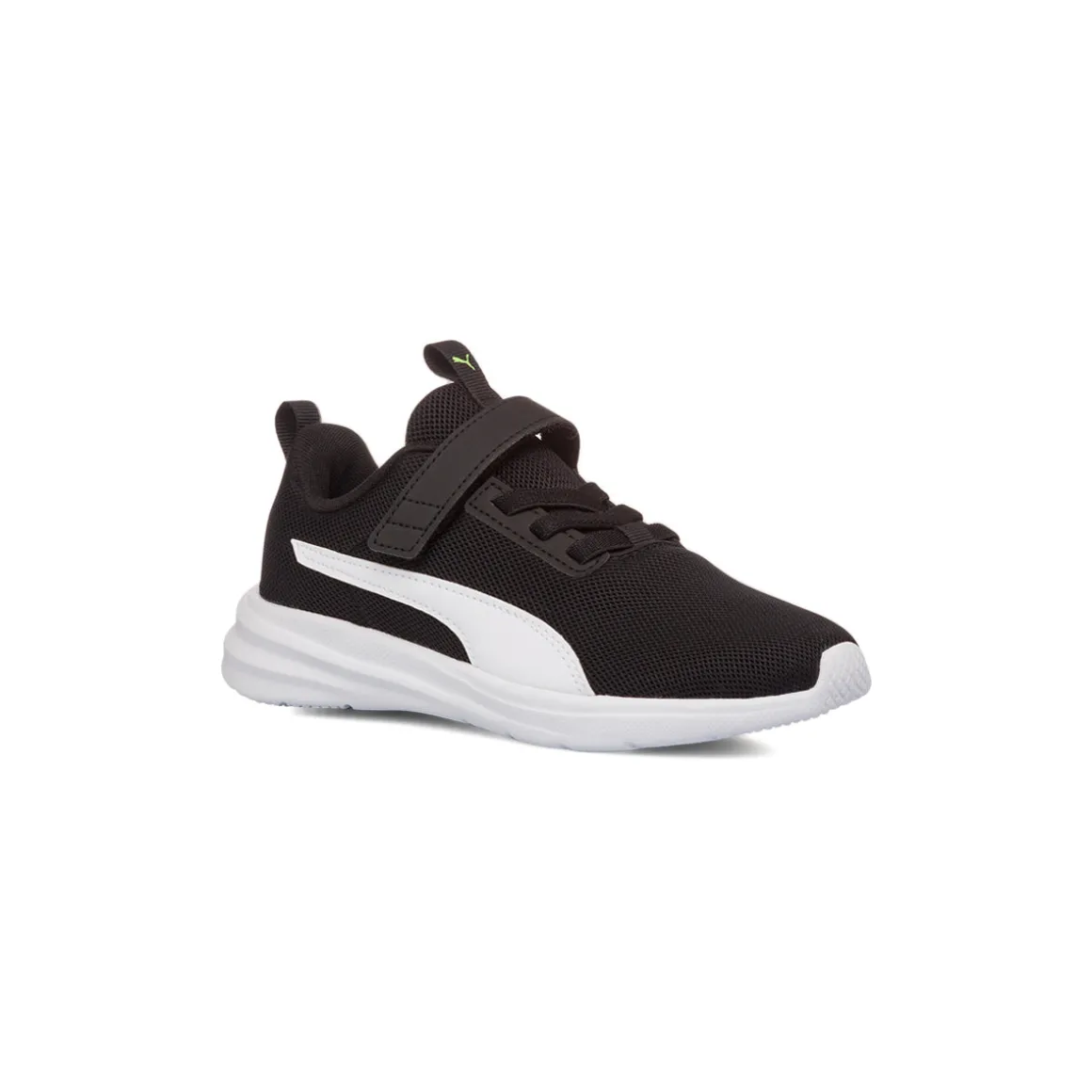 Sneakers da bambino nere con logo Puma