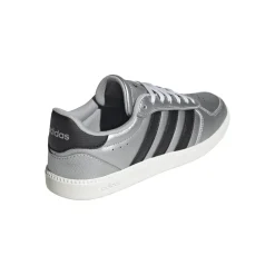 Sneakers da Donna Argento con Dettagli Neri Adidas Breaknet Sleek