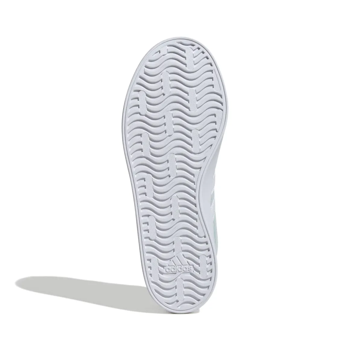 Sneakers da donna azzzurre turchese in pelle scamosciata adidas VL Court 3.0