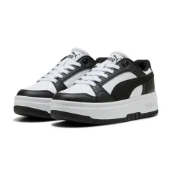 Sneakers da Donna Bianche con Suola Platform Rebound Femme Low Puma
