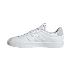 Sneakers da donna bianche con dettagli effetto scamosciato adidas VL Court 3.0