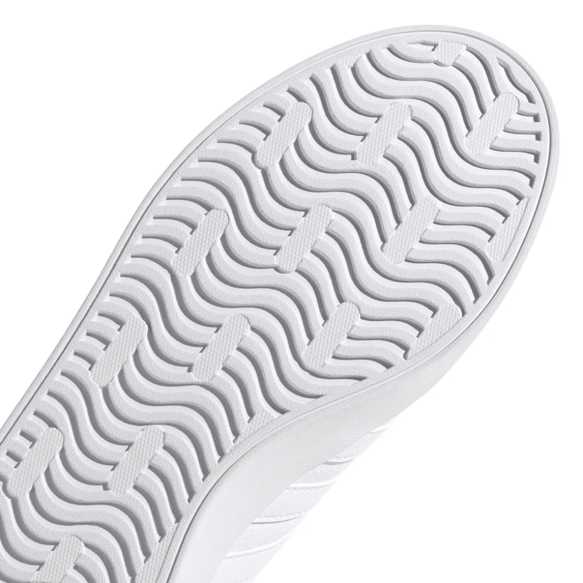 Sneakers da donna bianche con dettagli effetto scamosciato adidas VL Court 3.0