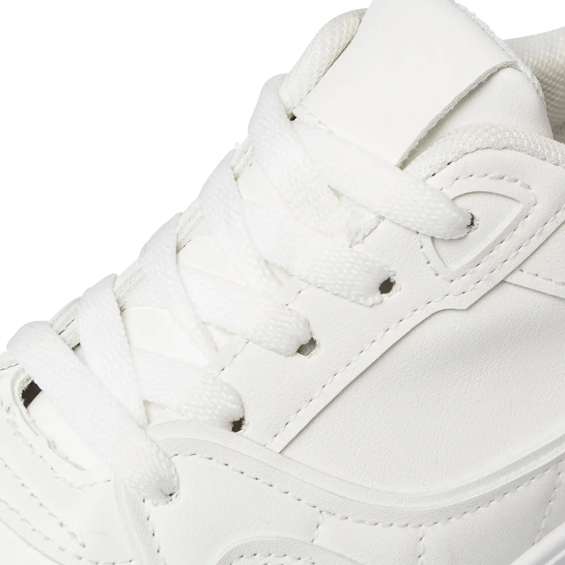 Sneakers da donna bianche Lora Ferres con suola platform