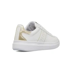 Sneakers da Donna bianche con dettagli oro Swish Jeans