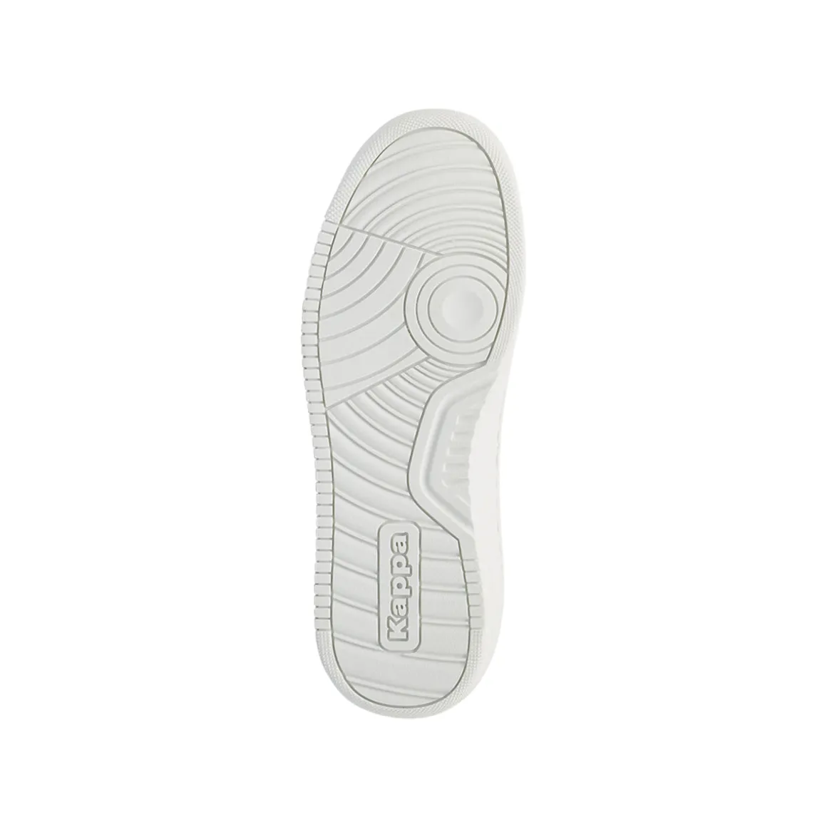 Sneakers da Donna Bianche con Lacci e Logo Laterale Tono su Tono Kappa