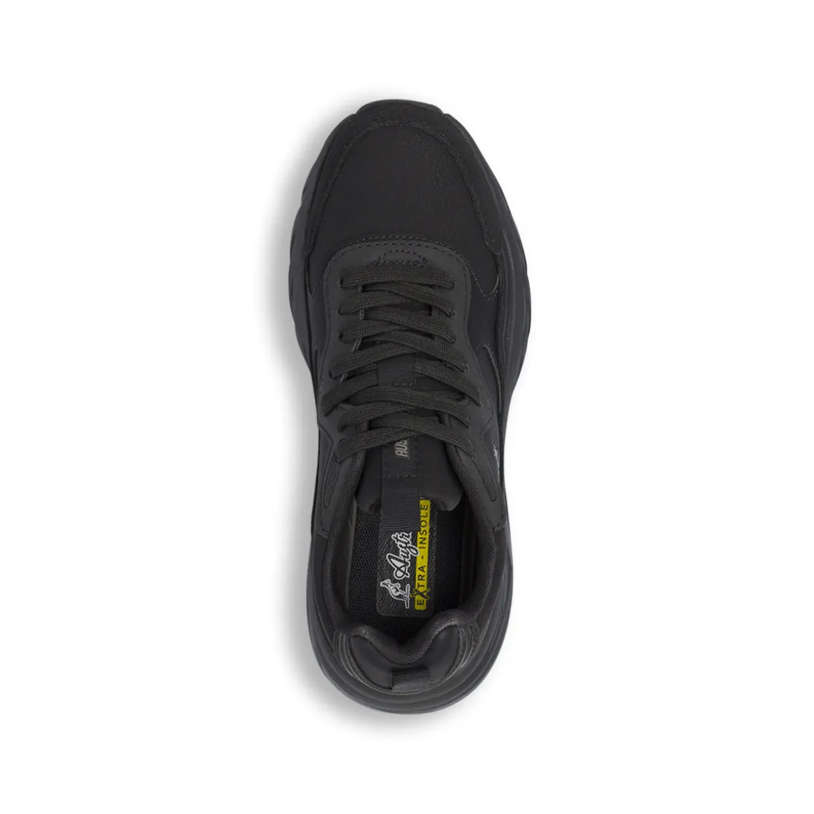 Sneakers da donna nere con suola alta Australian Performance