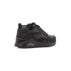 Sneakers da Donna nere con suola air Skechers Uno sporty
