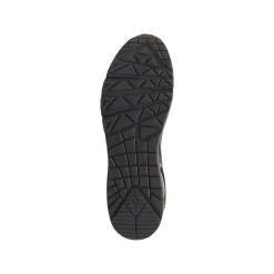Sneakers da Donna nere con suola air Skechers Uno sporty