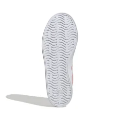 Sneakers da donna rosa in pelle scamosciata adidas VL Court 3.0