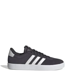 Sneakers da donna viola in pelle scamosciata adidas VL Court 3.0