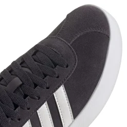 Sneakers da donna viola in pelle scamosciata adidas VL Court 3.0