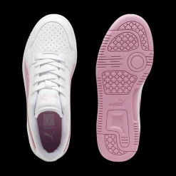 Sneakers da ragazza bianche con insertirosa Puma Reb-L