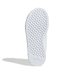 Sneakers da ragazza bianche e rose con tripla chiusura strappo Advantage 2.0 adidas