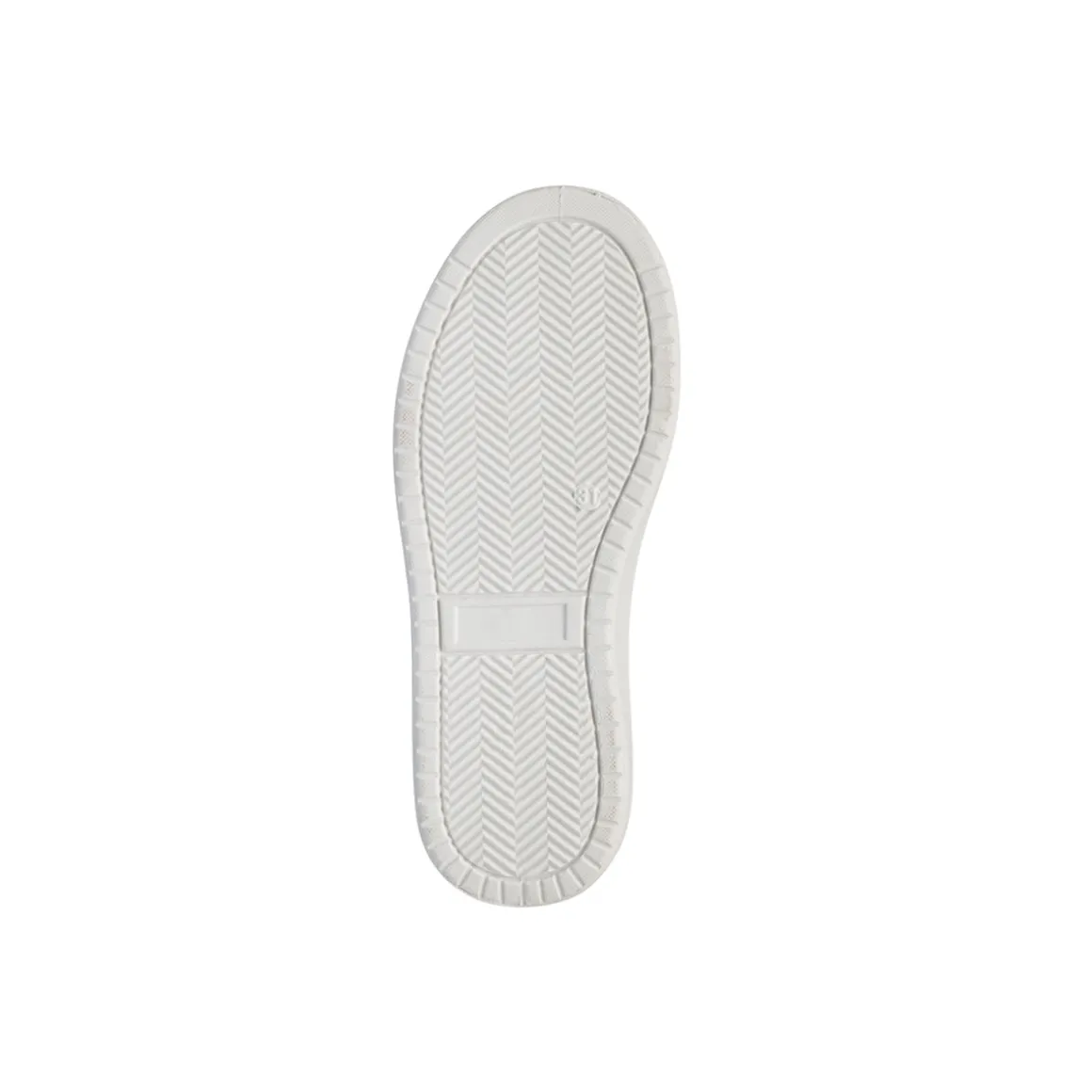 Sneakers da ragazza bianche con dettaglio glitter Dieci Baci