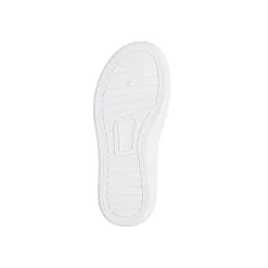Sneakers da ragazza bianche con dettagli rosa e laminati Soprani Sport
