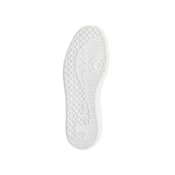 Sneakers da ragazza bianche e rosa con logo Champion Prestige