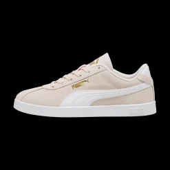 Sneakers da ragazza rosa in pelle scamosciata Puma Club II